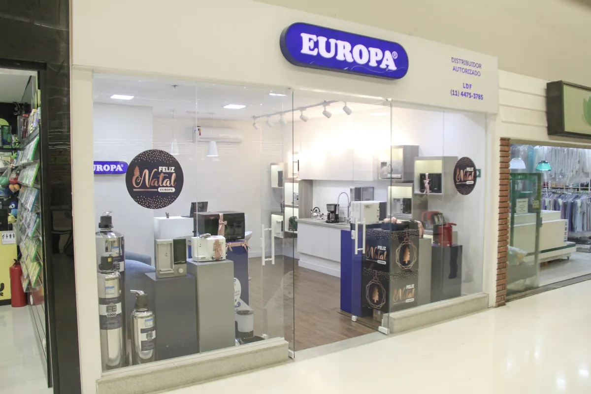 Loja Purificadores Europa projetada pela Nista