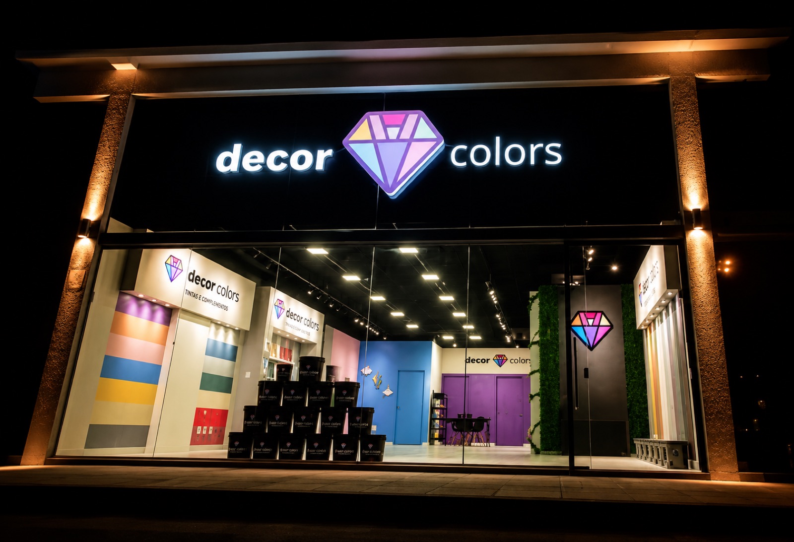 Loja Decor Colors entregue pela Nista