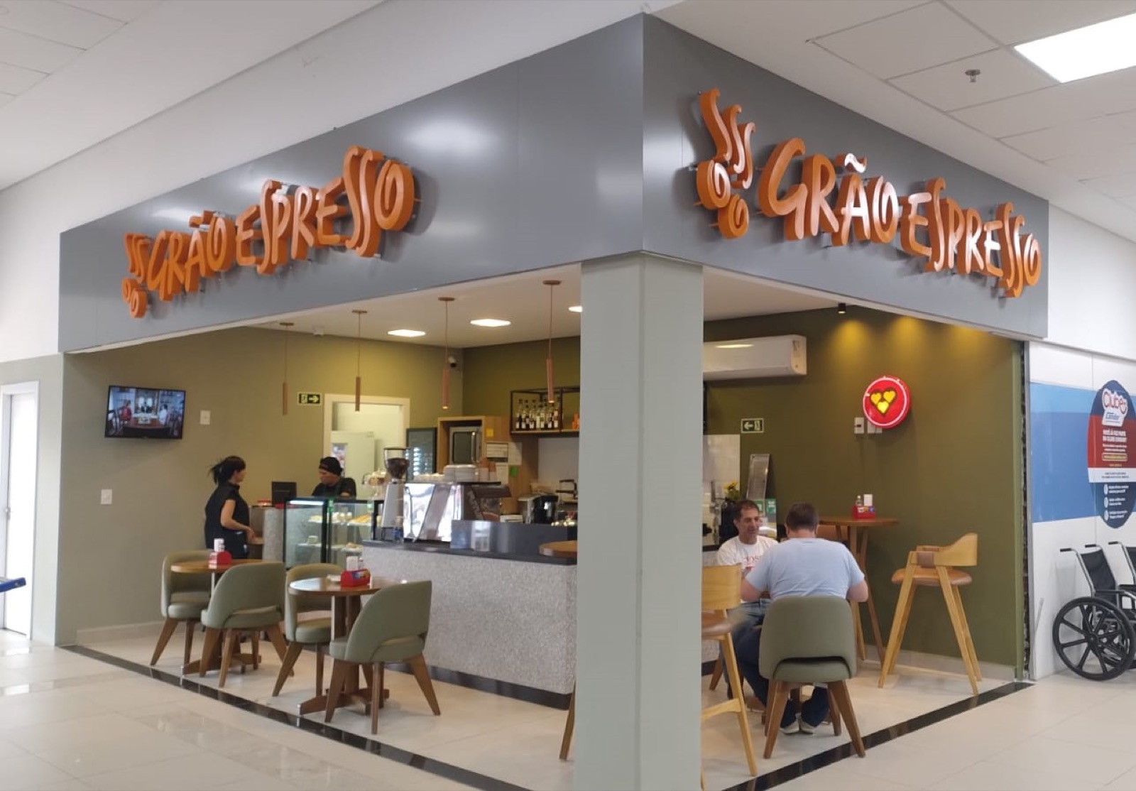 Loja Grão Espresso entregue pela Nista