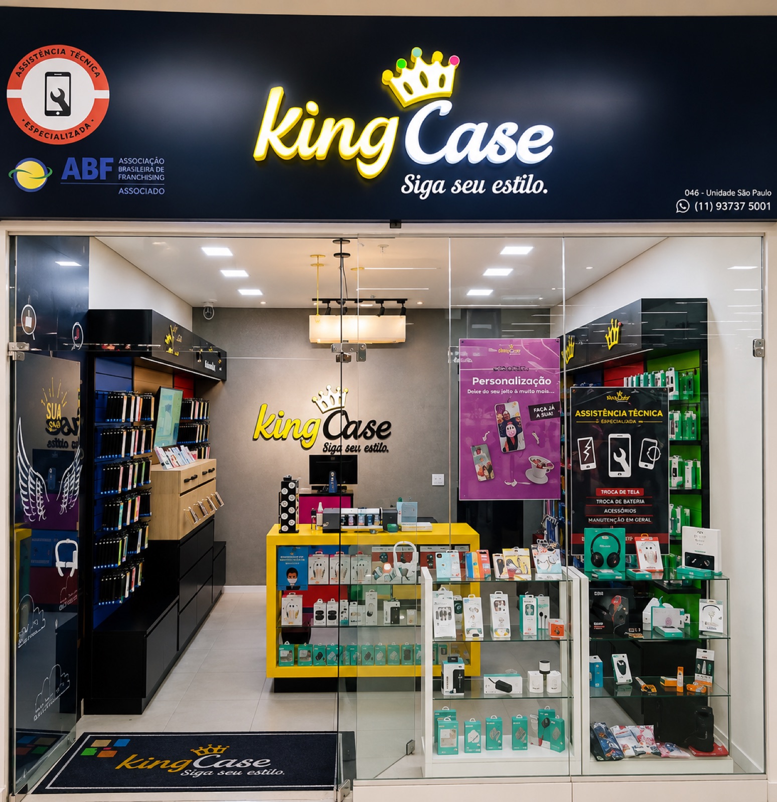 Loja King Case entregue pela Nista