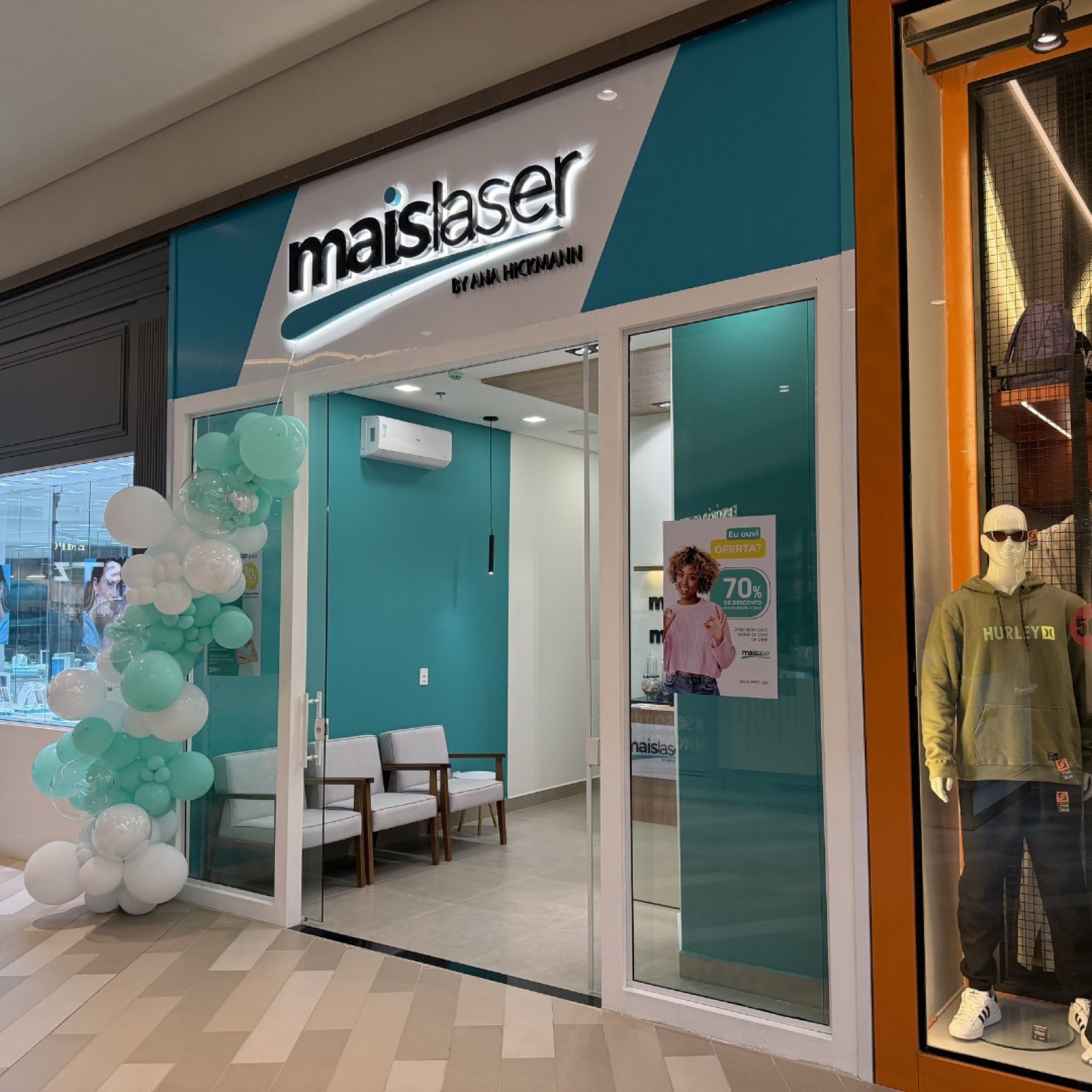 Loja Mais Laser entregue pela Nista