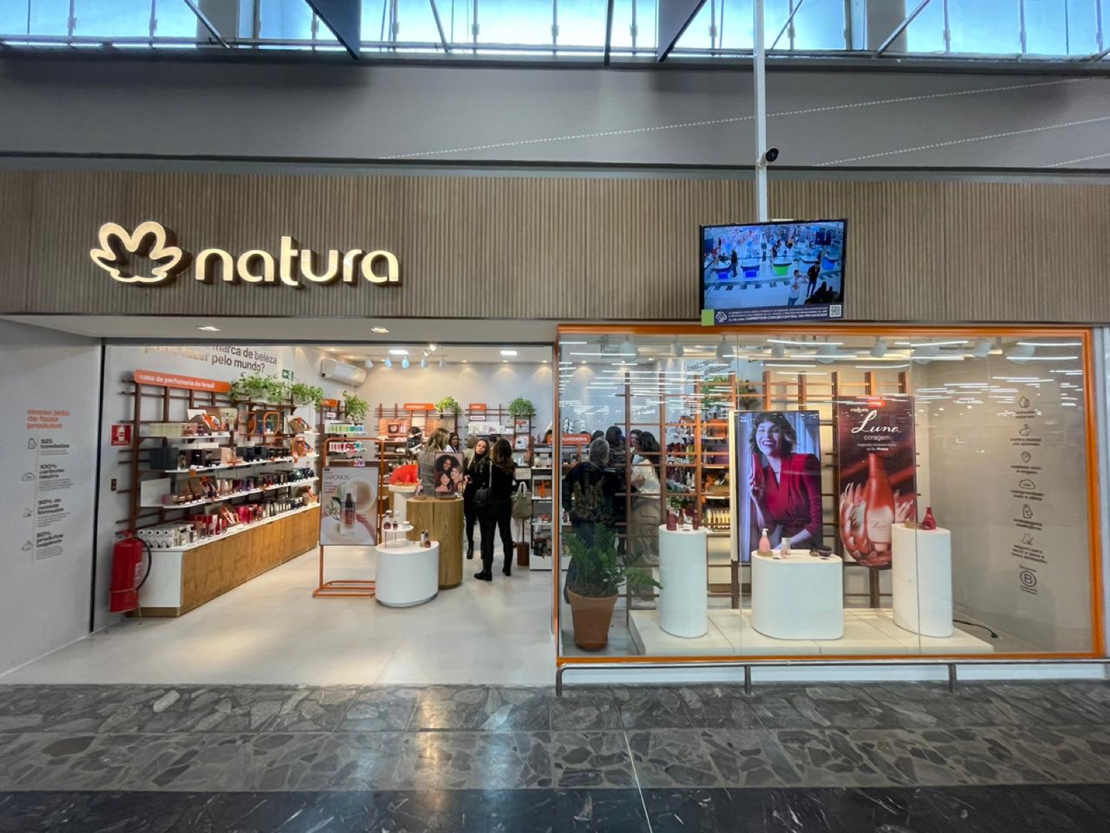 Loja Natura entregue pela Nista