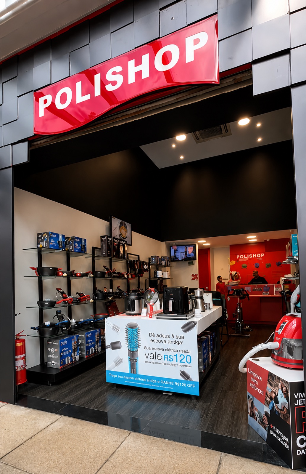Loja Polishop entregue pela Nista