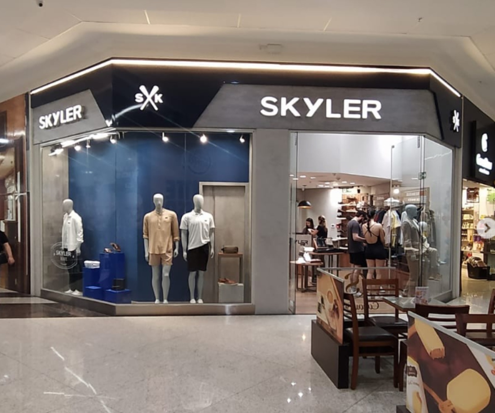 Loja Skyler entregue pela Nista