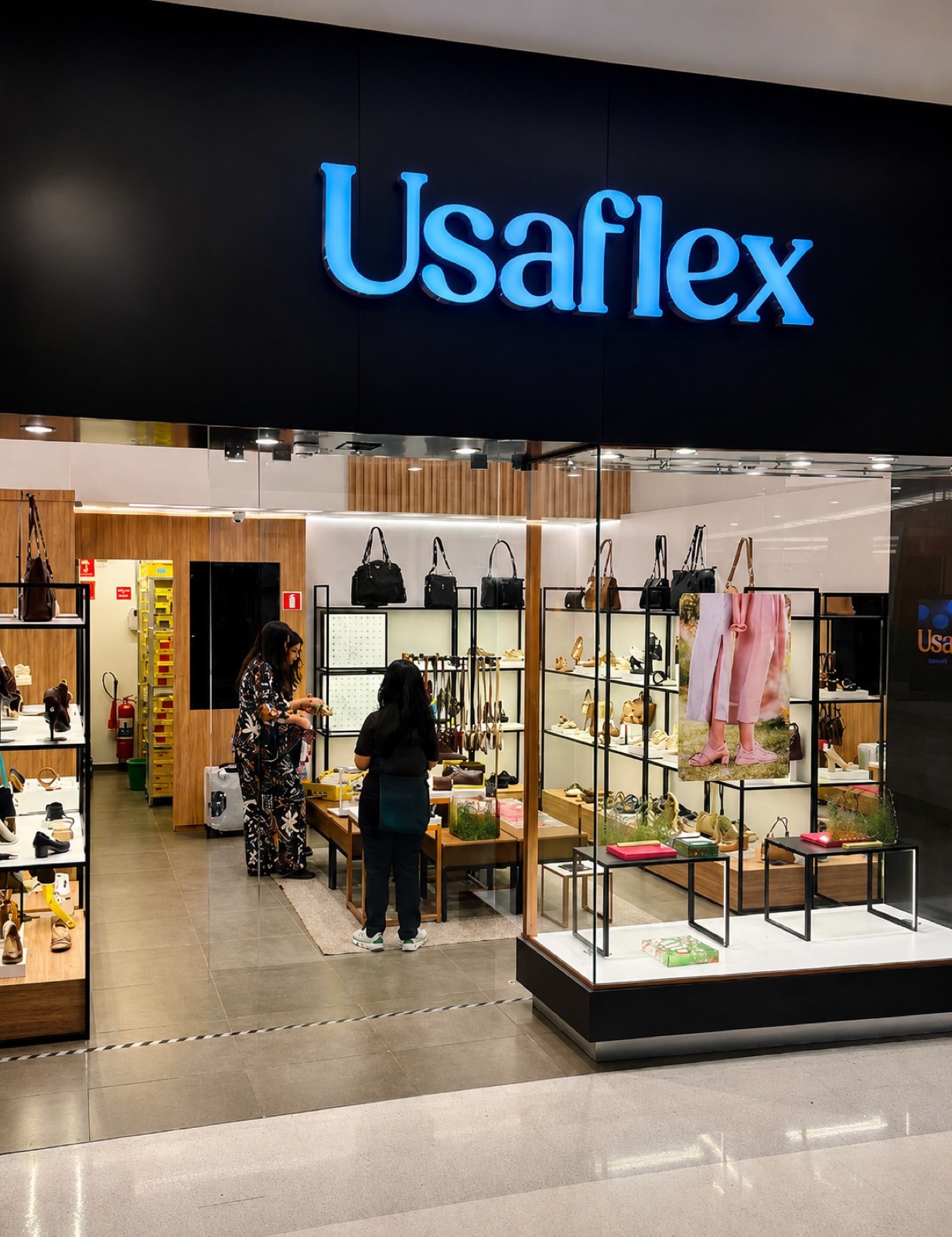 Loja Usaflex entregue pela Nista