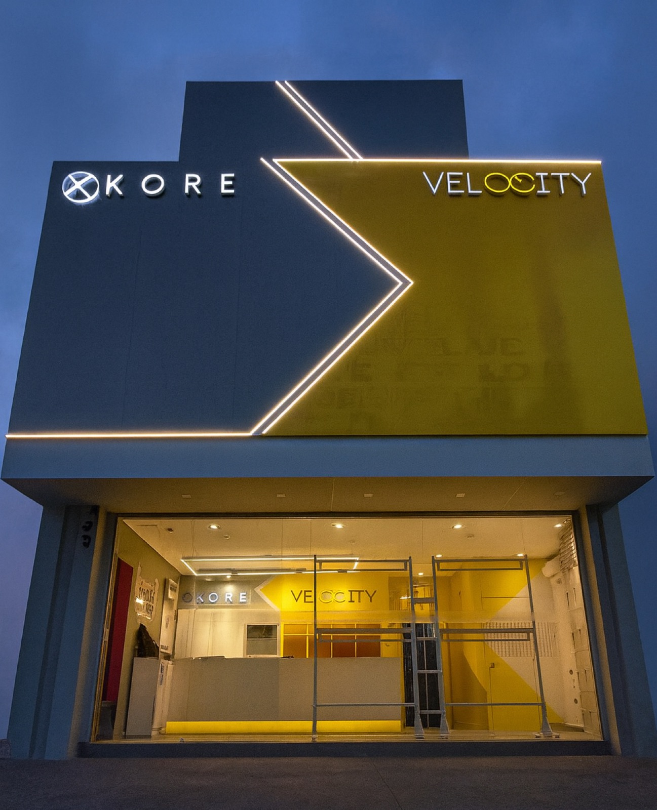 Loja Velocity entregue pela Nista