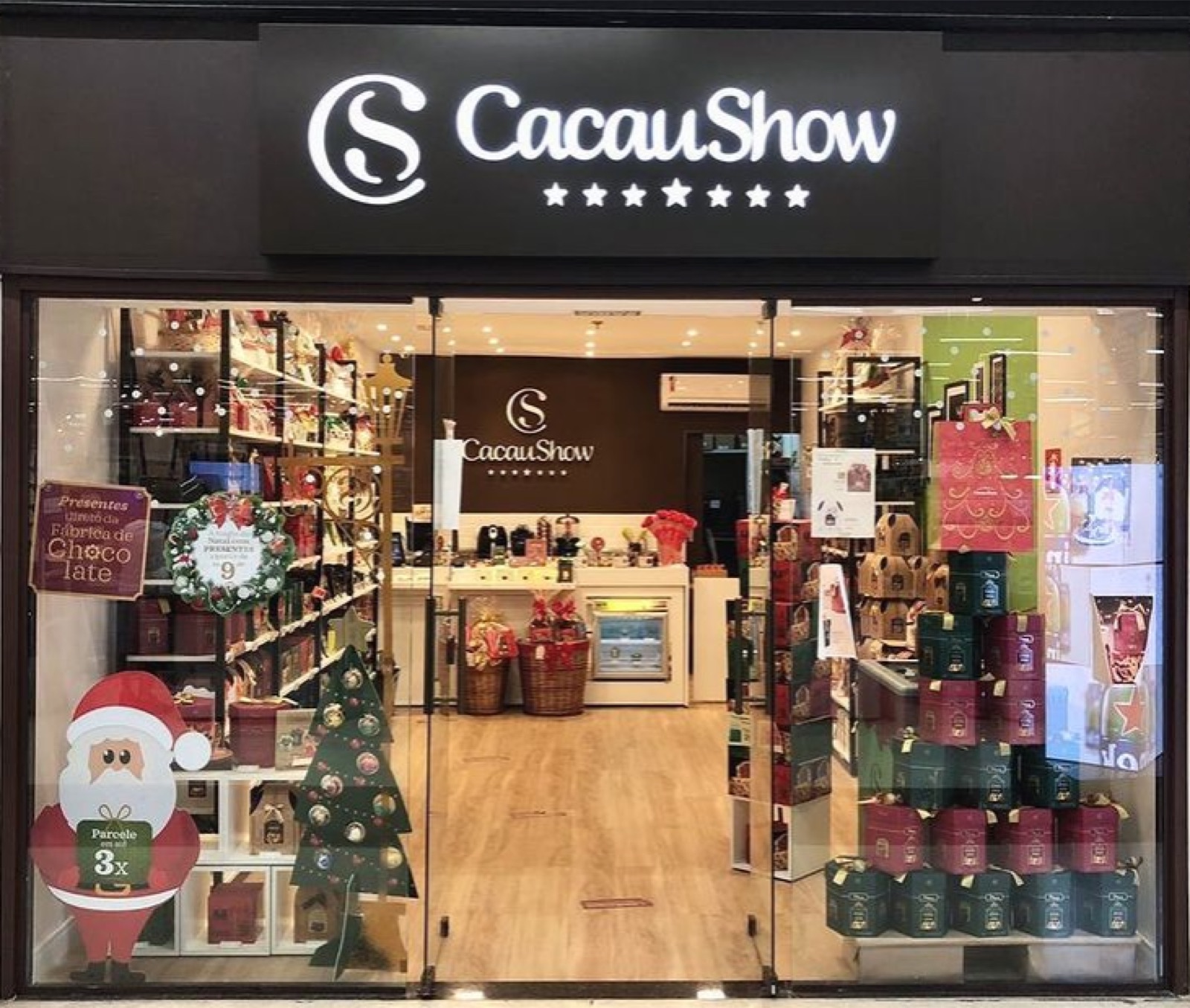 Loja Cacau Show entregue pela Nista